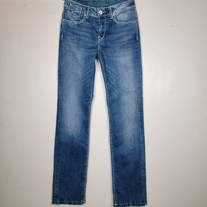 Soccx Regular Fit Light Wash Straight Leg Wide Contrasting Seams Jeans, EUC, s26